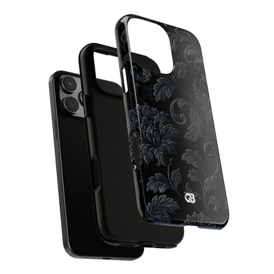 Obsidian Damask · Tough Phone Case for iPhone · Black