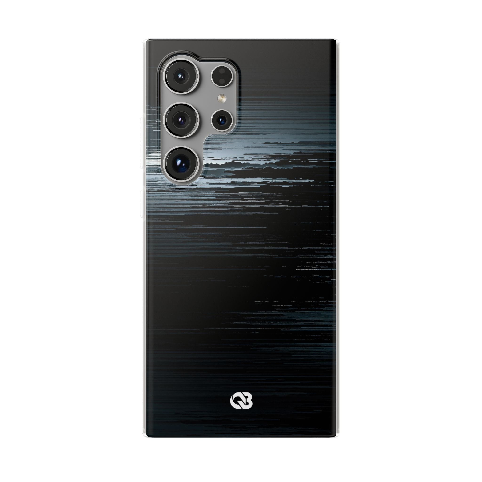 Black Lite Phone Case for Samsung - Frozen Signal Glitch