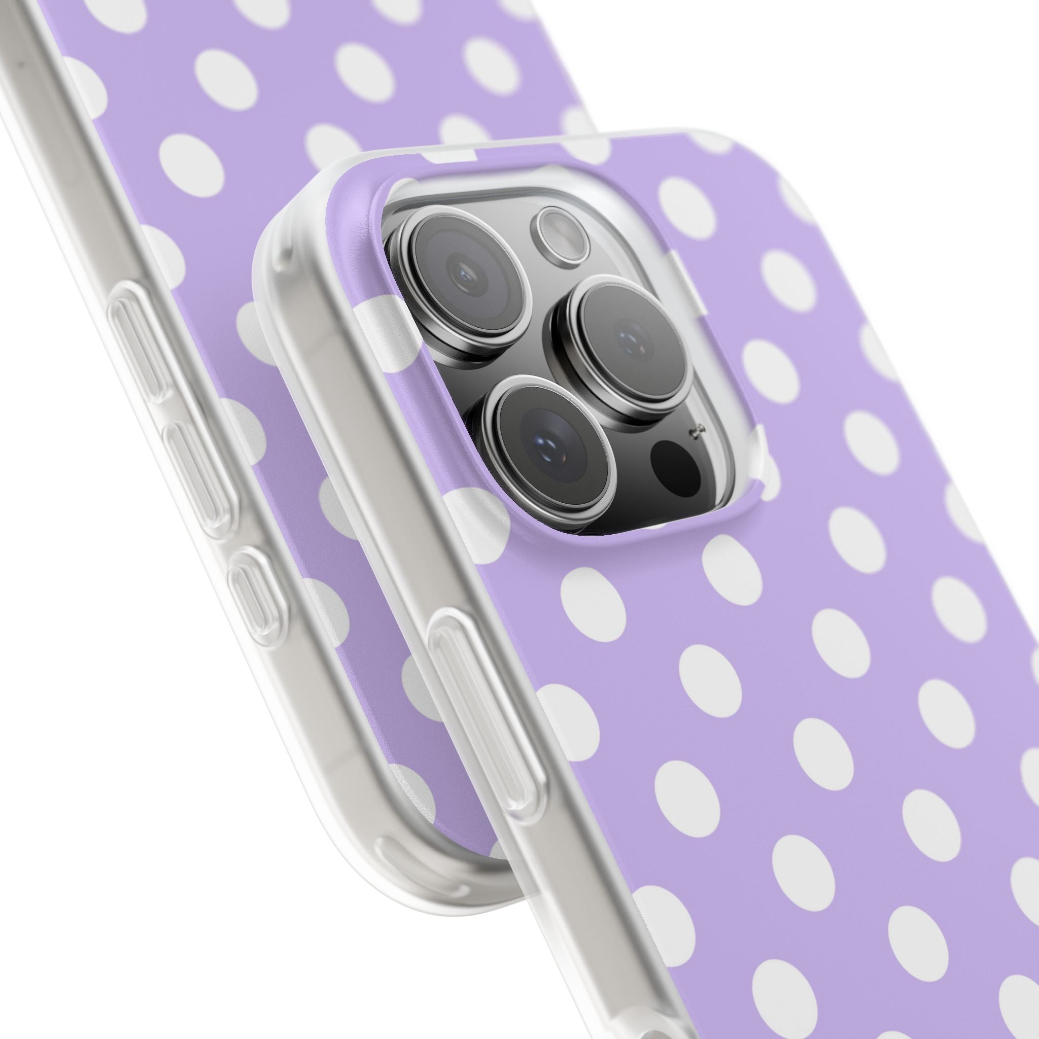 Lavendel prikgrid · Lite etui