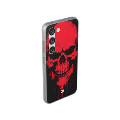Crimson Street Skull · Soft Handyhülle für Samsung