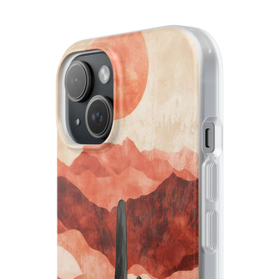 Terracotta Desert Sun · Soft Handyhülle für iPhone