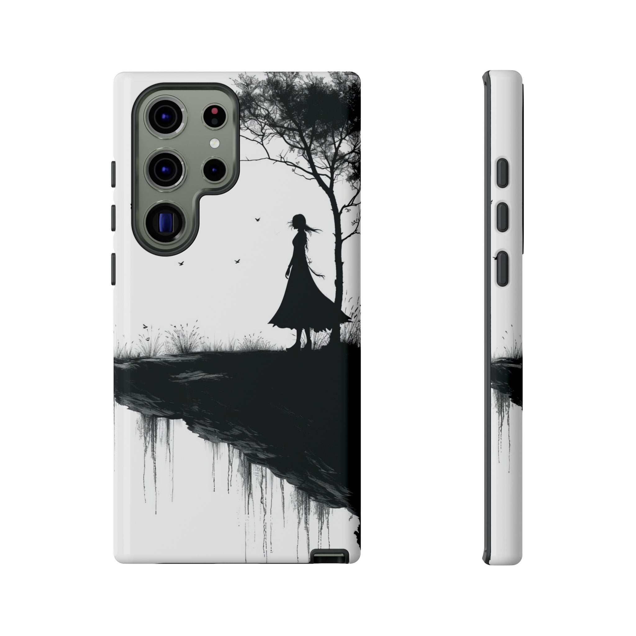 Cliffside Silhouette Samsung S23 Ultra Case - Tough