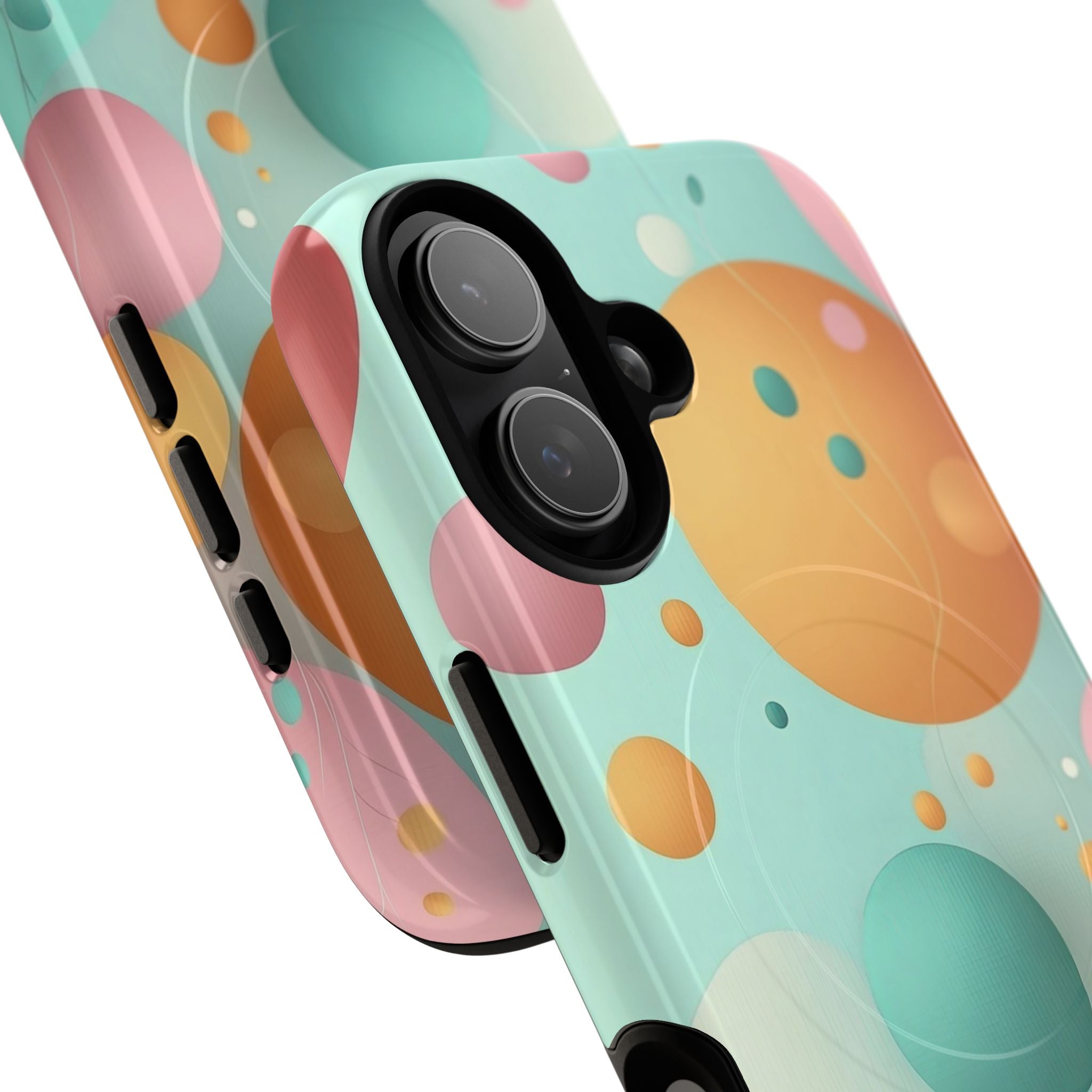 Pastel Circles iPhone 17 Case - Tough+ - CASE•BOB