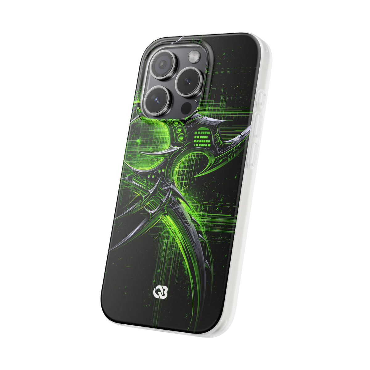Cyber Sigil Grid · Lite Phone Case for iPhone ·  Green