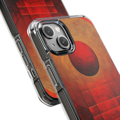 Crimson Orbit iPhone 14 Plus Case - Impact