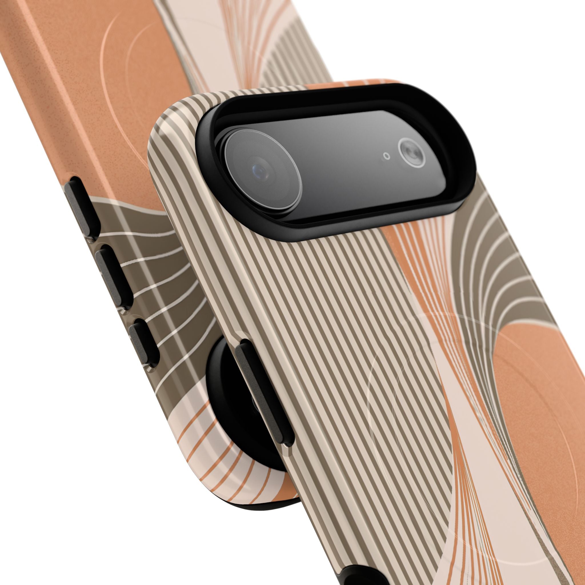 Orange Tough 2.0 Magsafe Phone Case for iPhone - Desert Arc Horizon