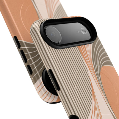 Orange Tough 2.0 Magsafe Phone Case for iPhone - Desert Arc Horizon