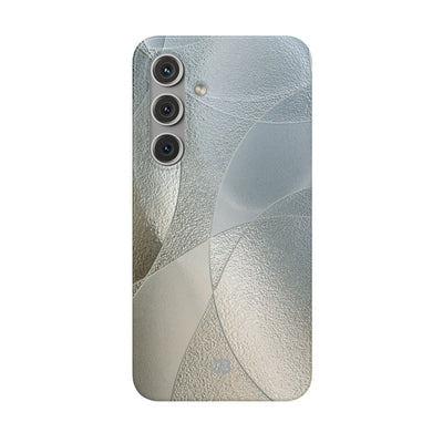 Silver Lite Phone Case for Samsung - Frosted Silver Mosaic