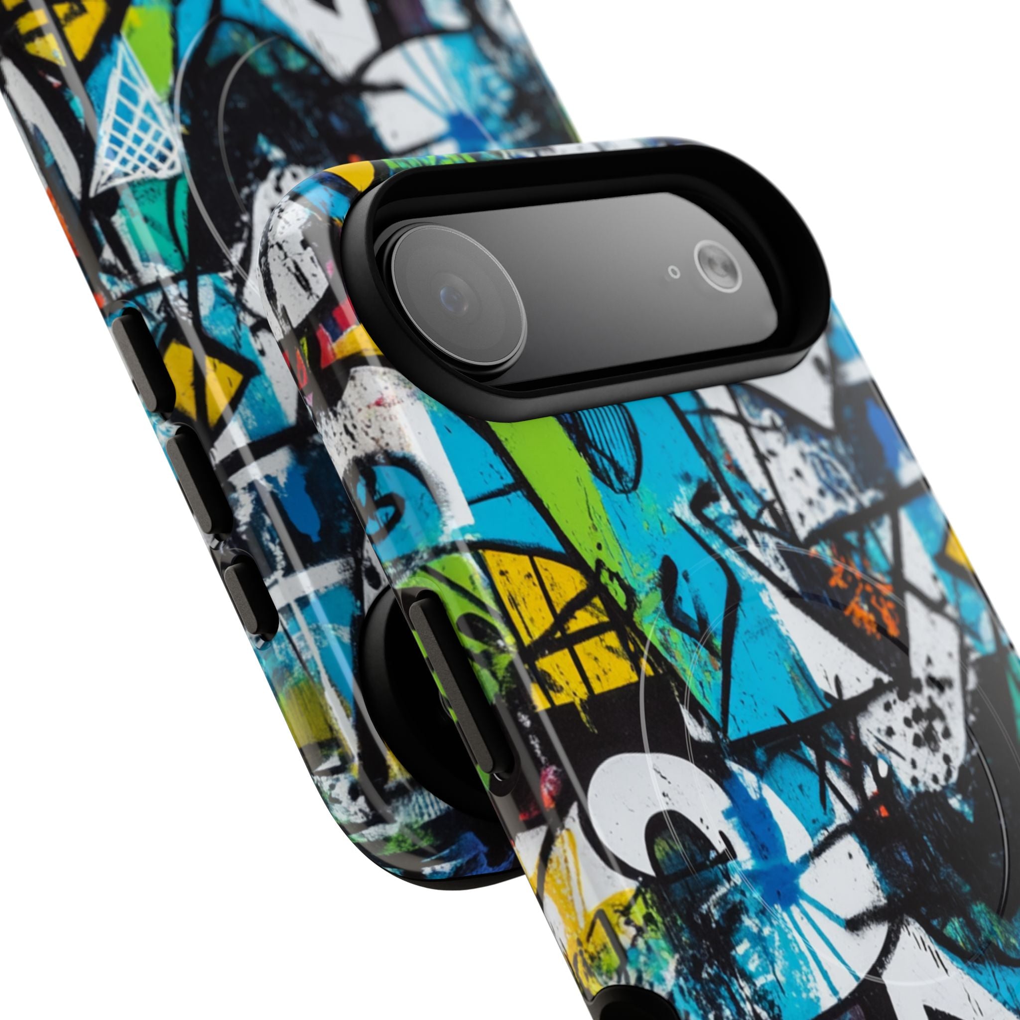 White Ripple Drift iPhone 17 Air Case - Tough+ - CASE•BOB