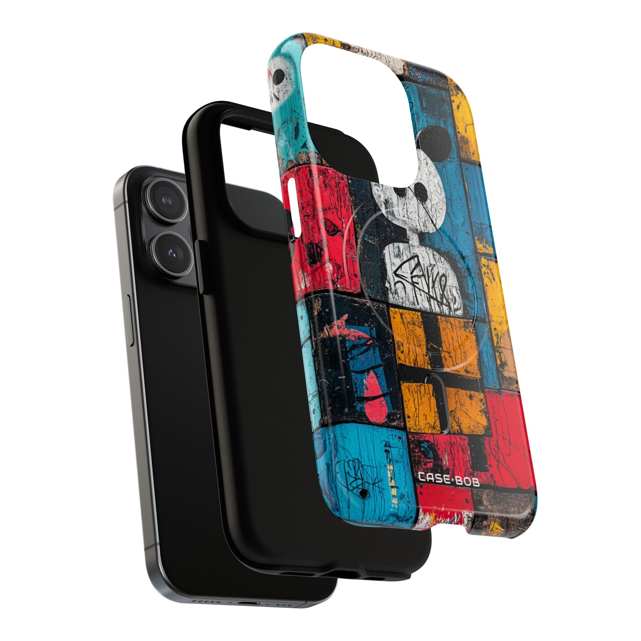 Mickey Mozaïek iPhone 15 Pro Cover - Tough+