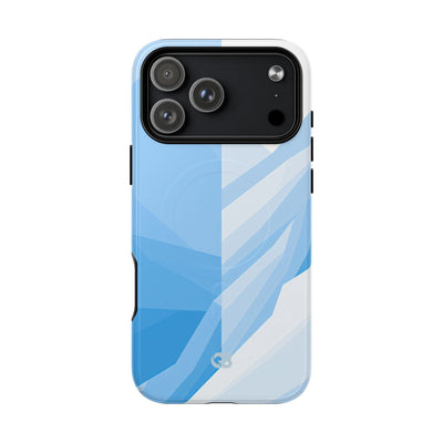 Blue Tough 2.0 Magsafe Phone Case for iPhone - Arctic Glacial Ridge