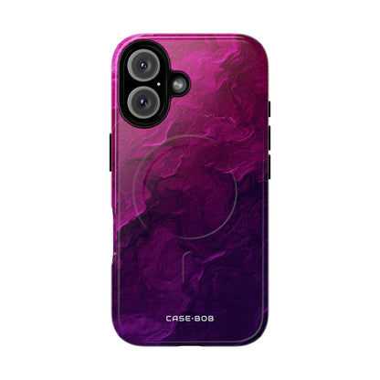 Violet Swirl iPhone 16 Case - Tough+