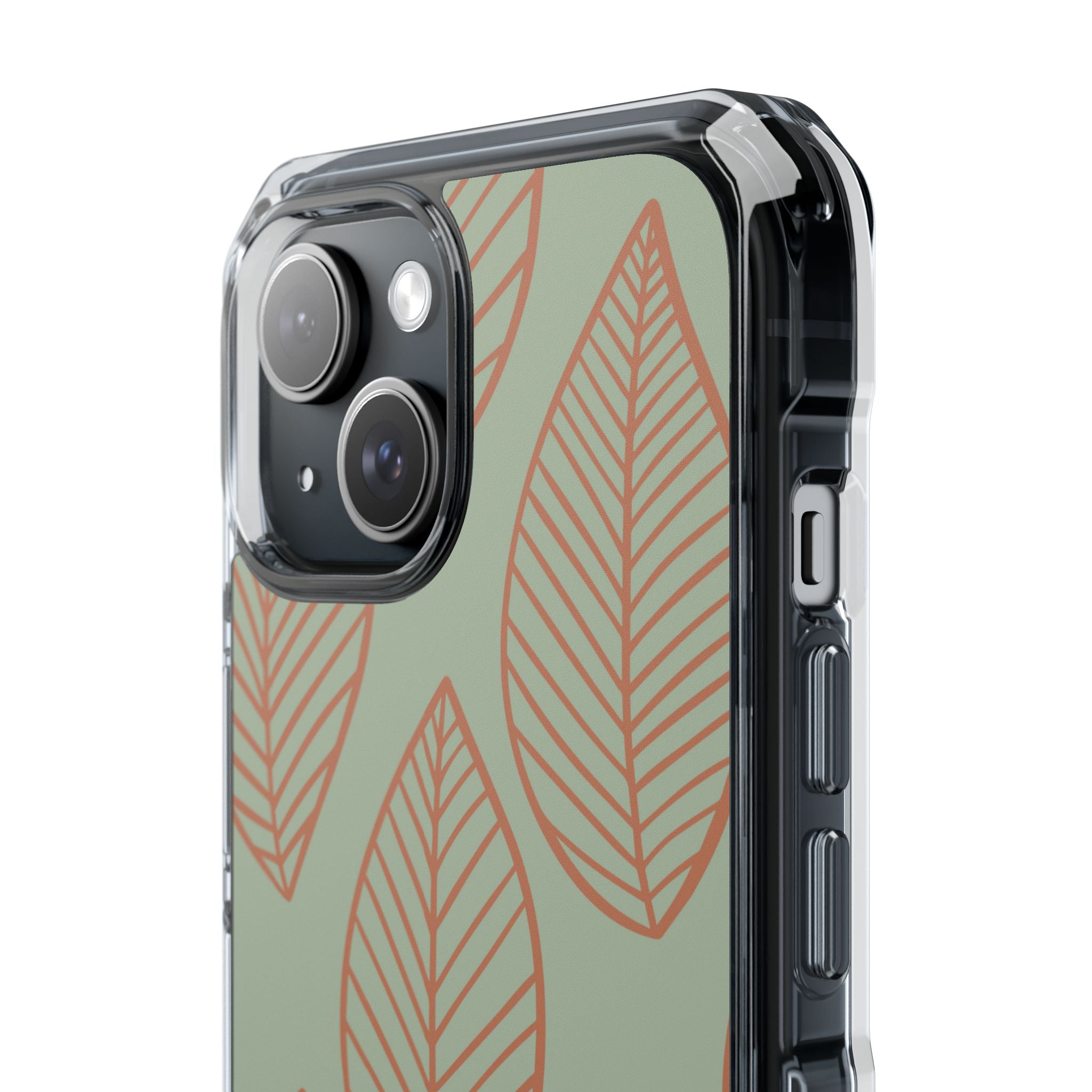 Sage Earth Leaves · Impact Telefoncover for iPhone · Magsafe