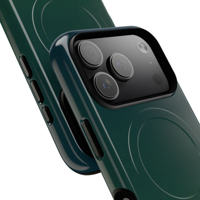 Green Tough 2.0 Magsafe Phone Case for iPhone - Midnight Pine Horizon