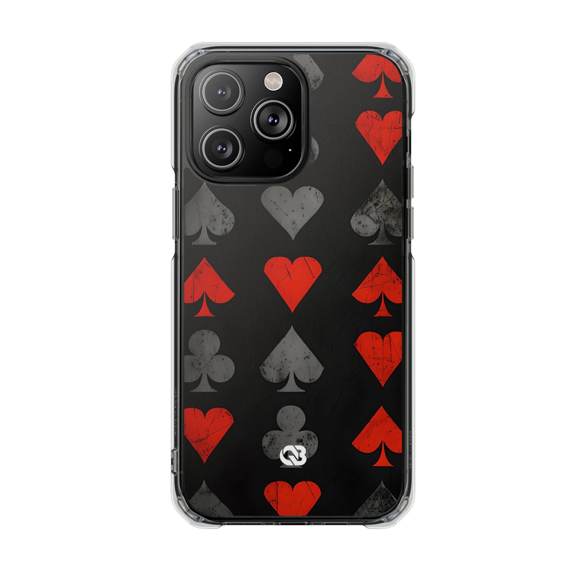 Crimson Ash Suits · Impact Hoesje voor iPhone · Magsafe