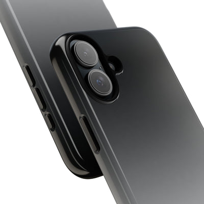 Noir Ombre Fade · Tough Phone Case for iPhone · Black