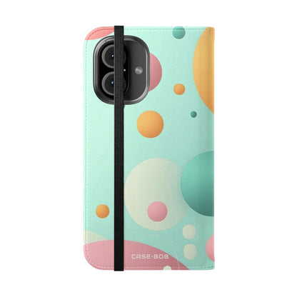 Pastel Circles Flow - iPhone 16  Case - Wallet