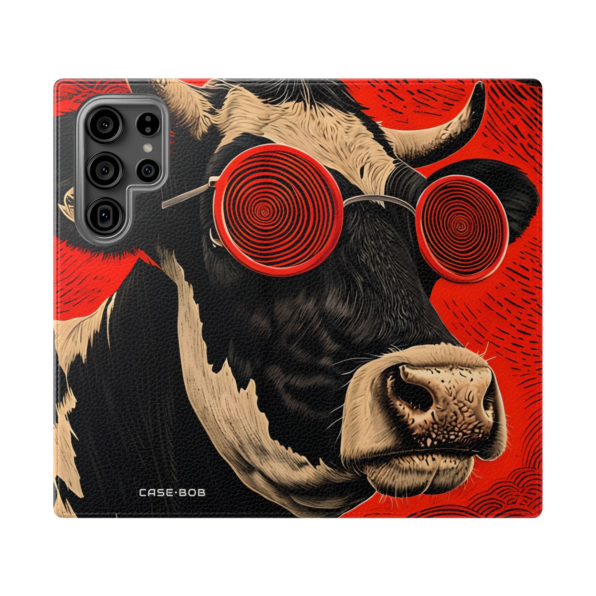 Spiral Cow Vision - Samsung S23 Ultra Case - Wallet