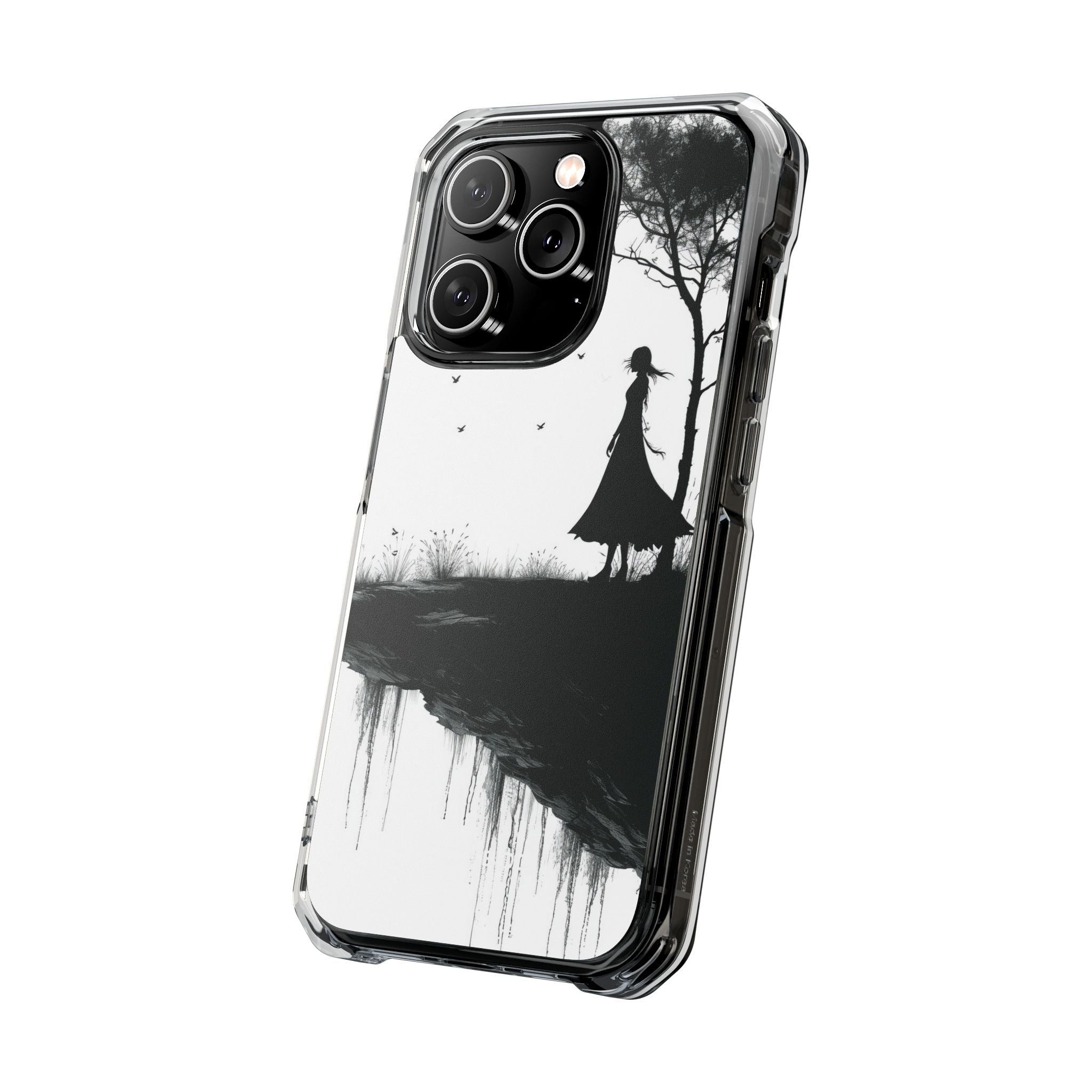 Cliffside Silhouette iPhone 14 Pro Case - Impact