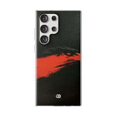 Crimson Raptor Noir · Lite Phone Case for Samsung · Black