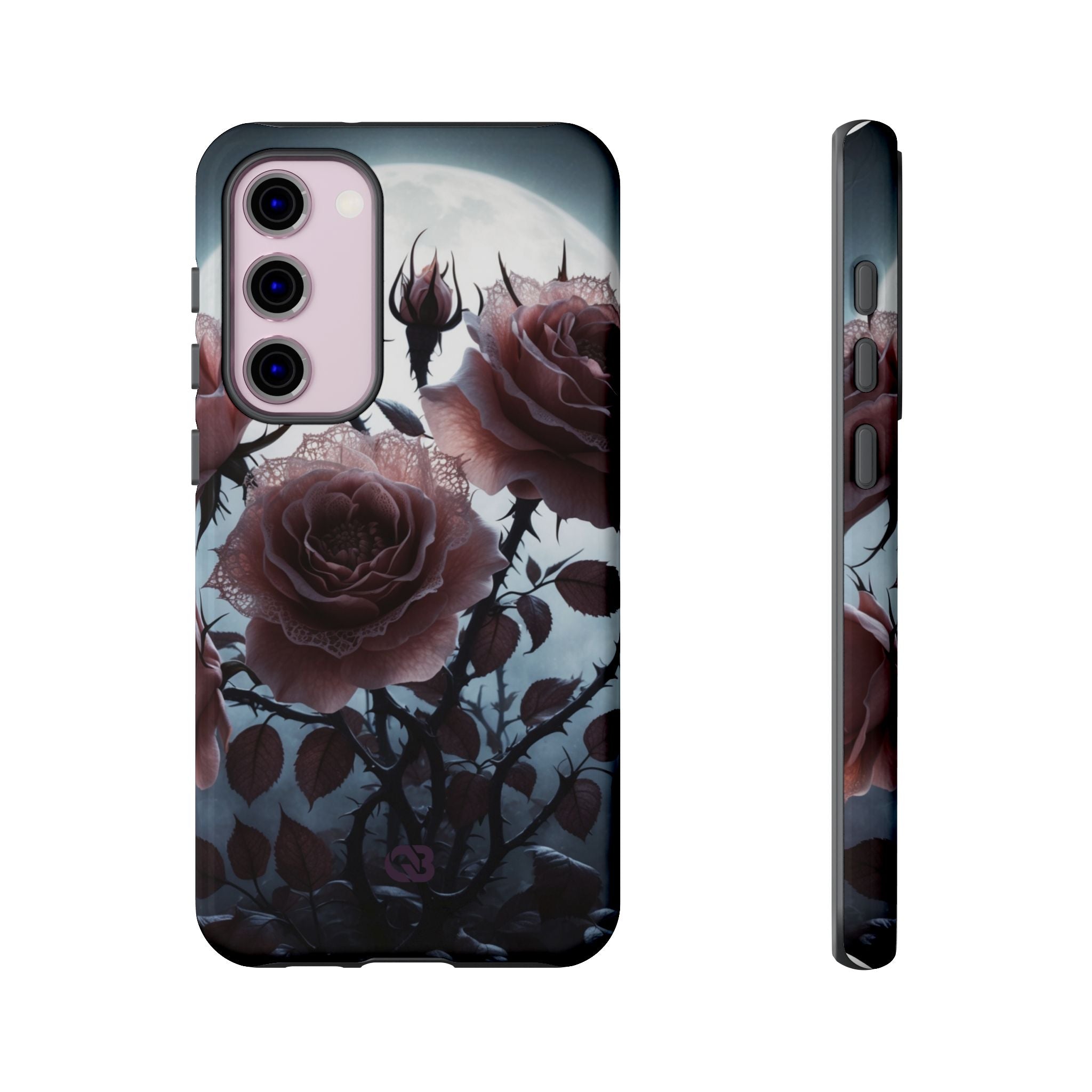 Lunar Lace Petals · Tough Coque de téléphone pour Samsung