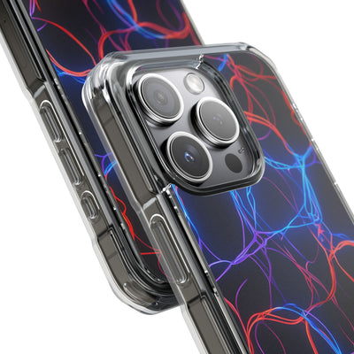 Electric Synapse Glow · Impact Handyhülle für iPhone · Magsafe