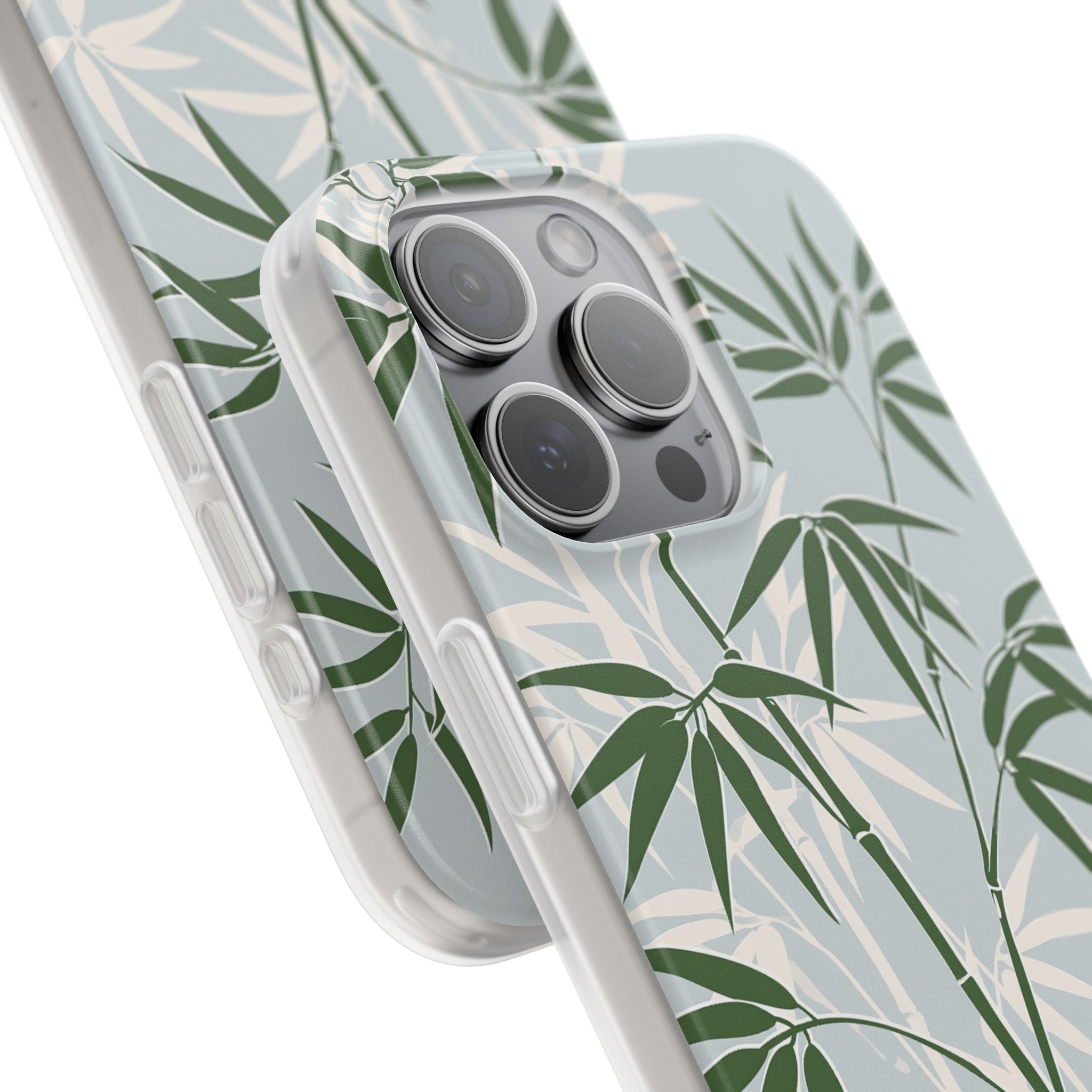 Green Lite Phone Case for iPhone - Kyoto Bamboo Canopy