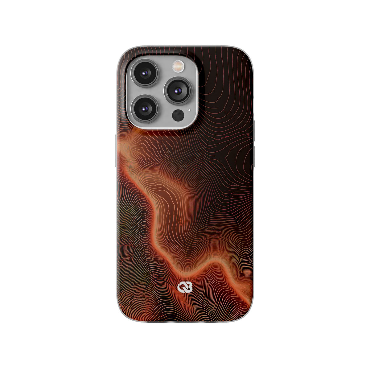 Caldera Ridge · Lite Phone Case for iPhone ·  Orange