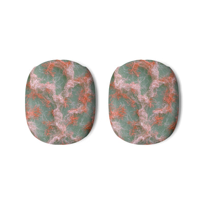 Coral Pixel Matrix · Hard Case for AirPods Max · Green
