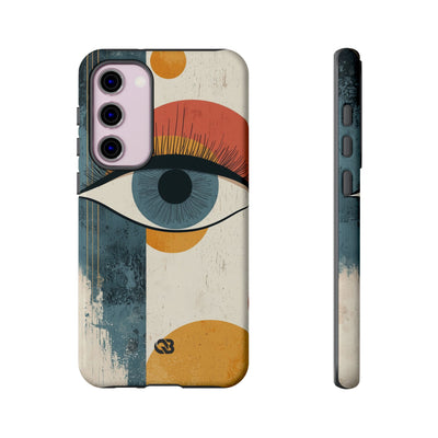 Distressed Azure Ocular · Tough Handyhülle für Samsung