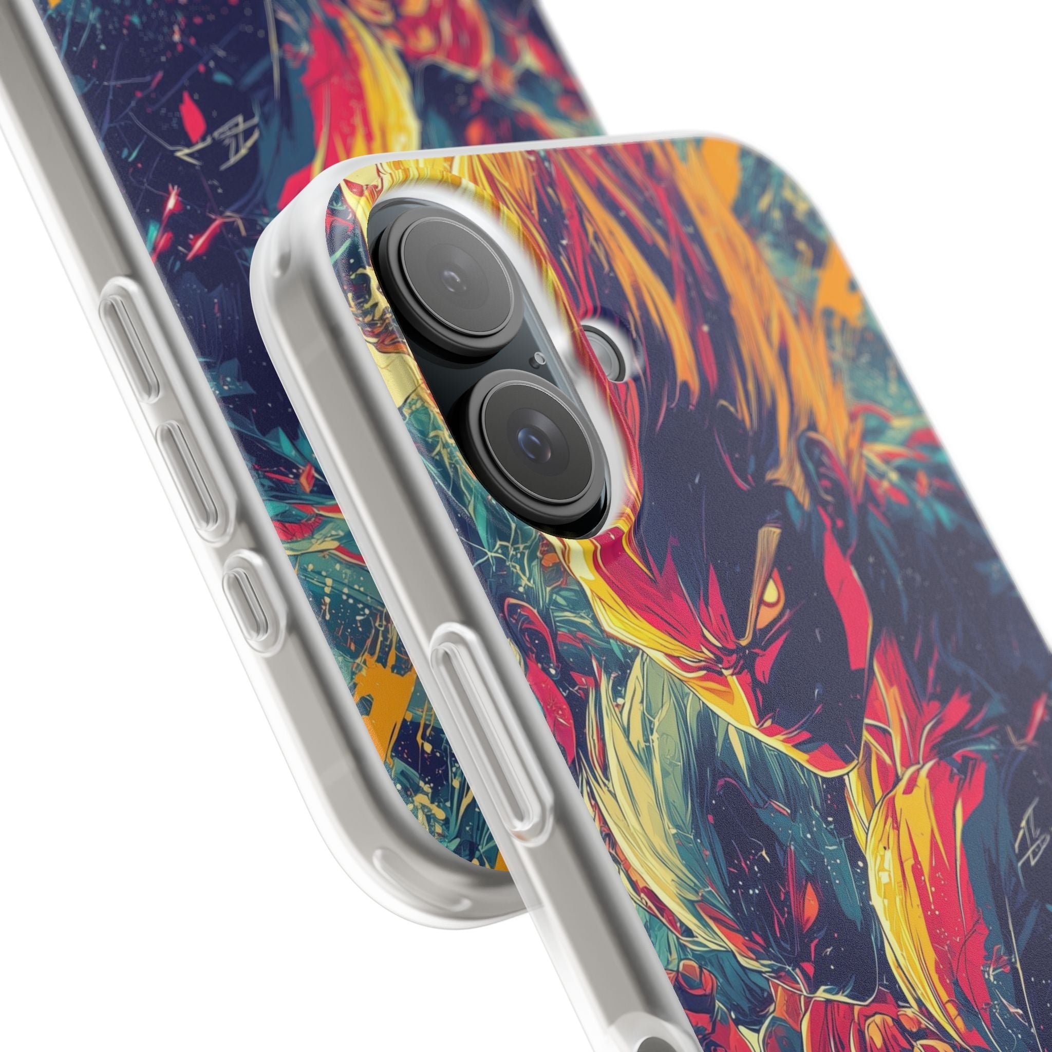 Yellow Fury iPhone 16 Case - Soft