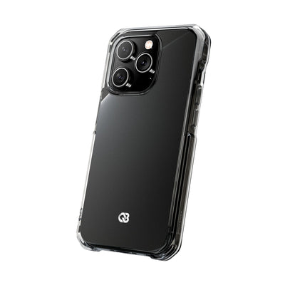 Black Impact MagSafe Phone Case for iPhone - Obsidian Lunar Arch