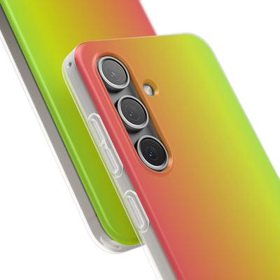 Sunset Acid Glow · Soft Phone Case for Samsung