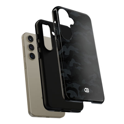Blackout Urban Camo · Tough Phone Case for Samsung · Black
