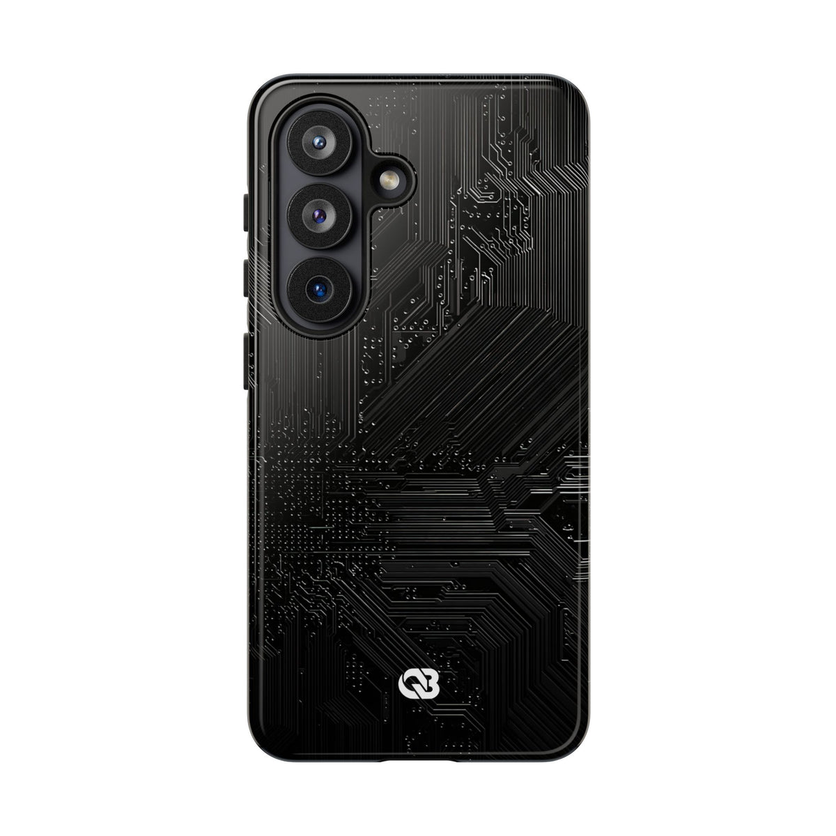 Obsidian Circuitry · Tough Phone Case for Samsung · Black
