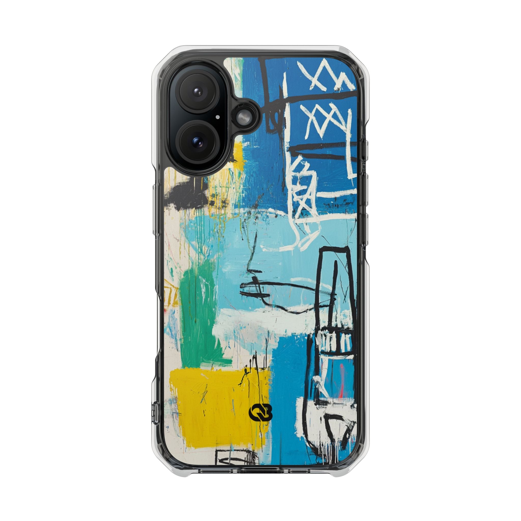Azure Urban Scribble · Impact Custodia per iPhone · Magsafe