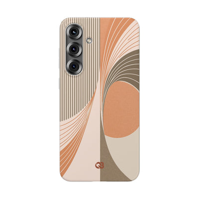 Orange Lite Phone Case for Samsung - Desert Arc Horizon