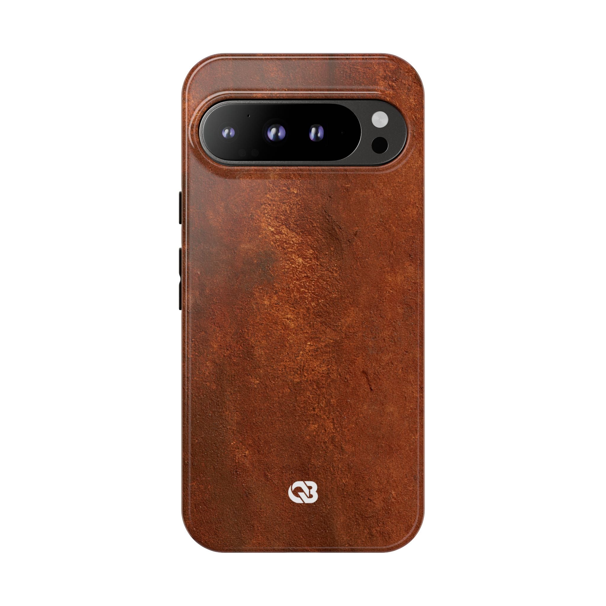 Orange Tough Phone Case for Google Pixel - Oxidized Iron Crust