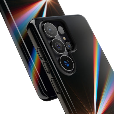 Spectral Refraction · Tough Phone Case for Samsung · Black