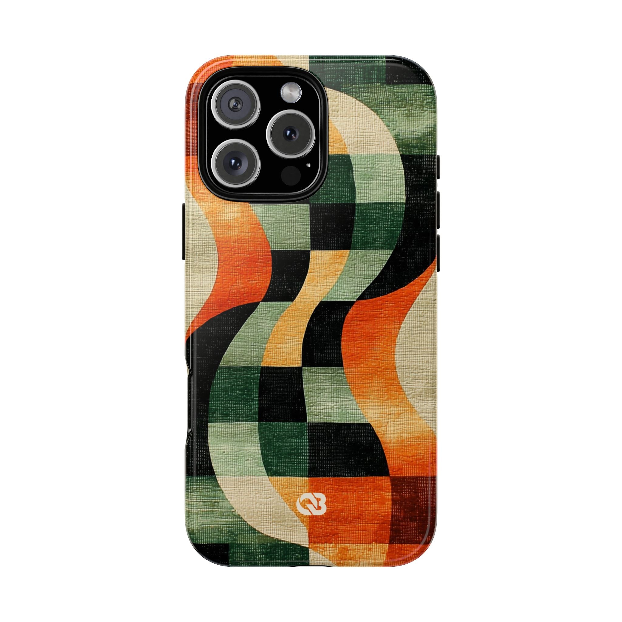 Burnt Orange Curve · Tough Etui na telefon dla iPhone