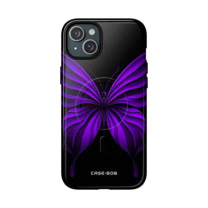 Violet Monarch iPhone 15 Plus Case - Tough+