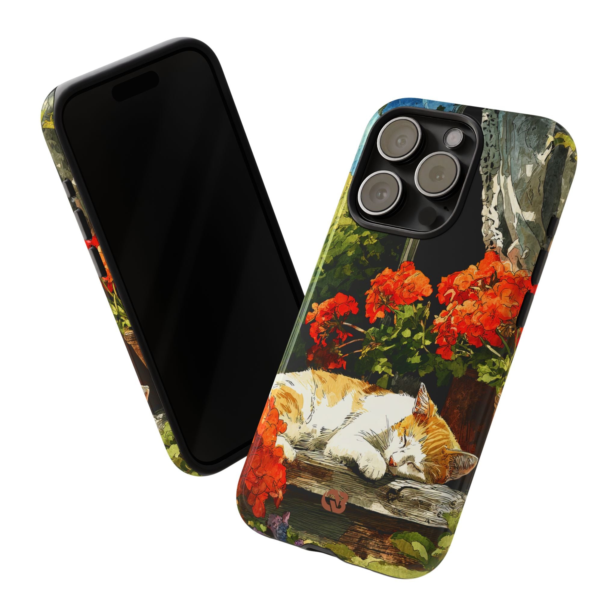 Sleeping Ginger Bloom · Tough Phone Case for iPhone
