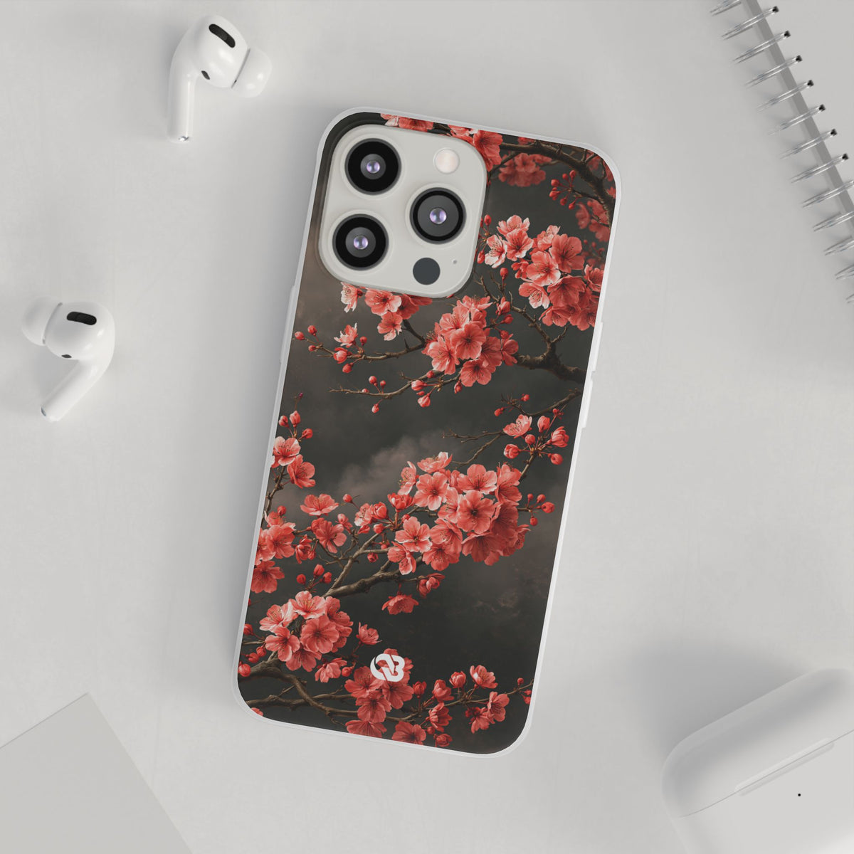 Dark Sakura Nocturne · Lite Phone Case for iPhone ·  Black