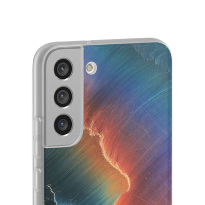 Prismatic Aura Shift · Lite Phone Case for Samsung · Blue
