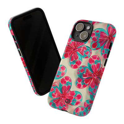 Lucite Jelly Bloom · Tough Phone Case for iPhone · Pink