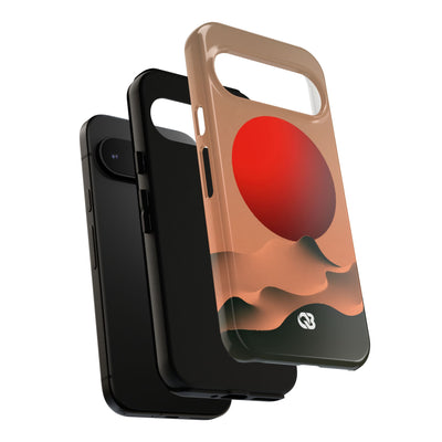 Crimson Sol Ridge · Tough Phone Case for Pixel ·  Red