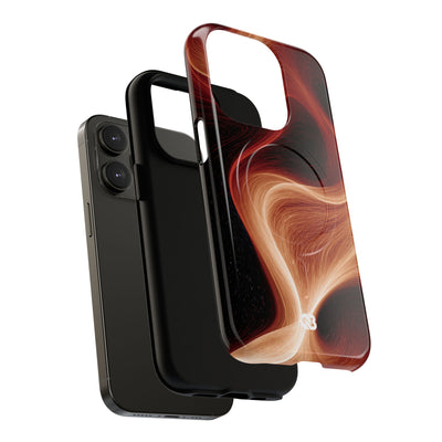 Solar Ember Flow · Tough 2.0 Magnetic Phone Case for iPhone · Orange