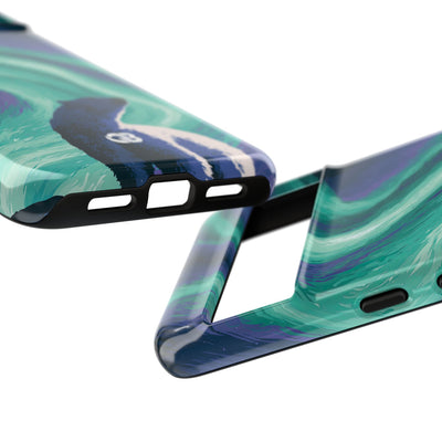 Arctic Aurora Bear · Tough Phone Case for Pixel ·  Teal