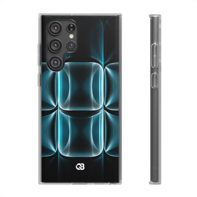 Cyan Core Matrix · Lite Phone Case for Samsung · Blue