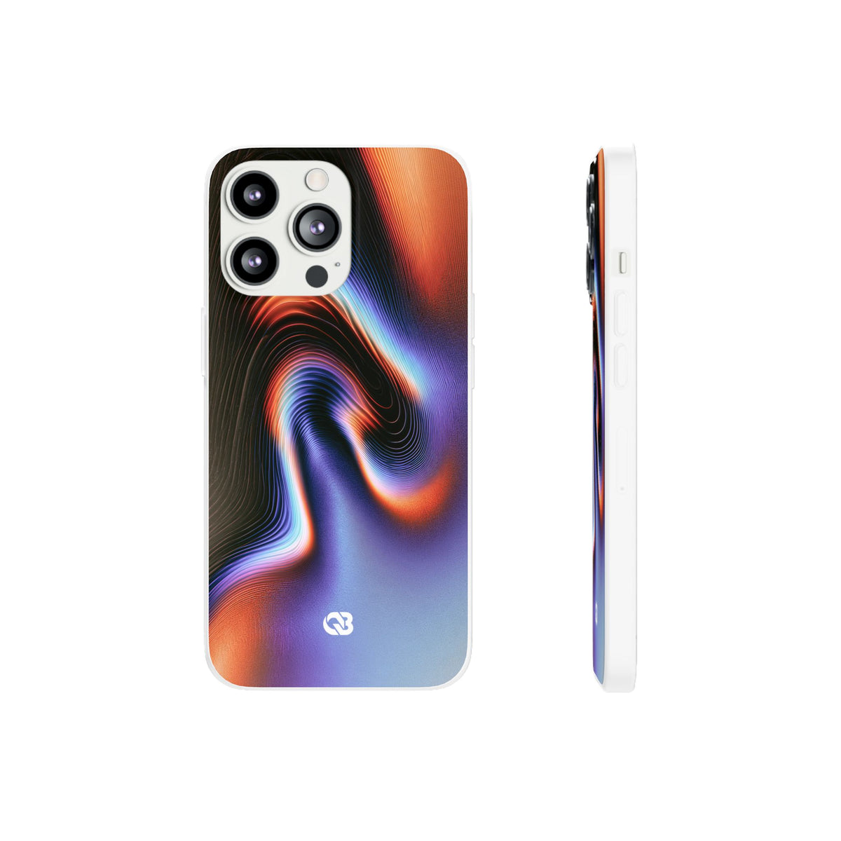 Prismatic Resonance · Lite Phone Case for iPhone ·  Purple